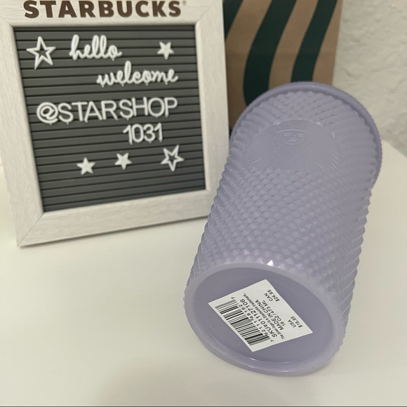⭐️ Starbucks Iridescent Icy White Grande Studded Tumbler⭐️ - Picture 3 of 3
